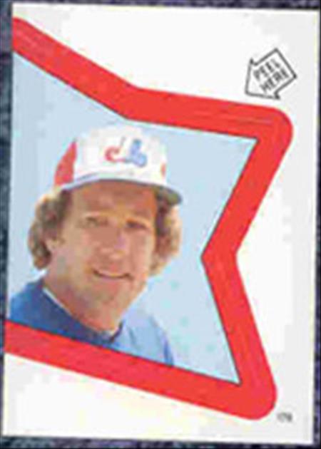 1983 Topps Baseball Stickers     178     Gary Carter